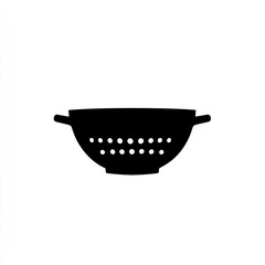 Colander, kitchen utensil, food preparation, white background, cooking