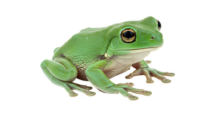 Fototapeta premium Amazon Milk Frog on Rainforest Leaf
