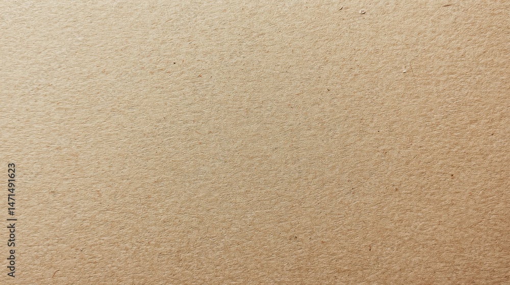 Poster High-resolution image of light brown cardboard texture, showing detailed fiber structure and subtle variations in tone. Ideal for background, design, or packaging projects. : Generative AI