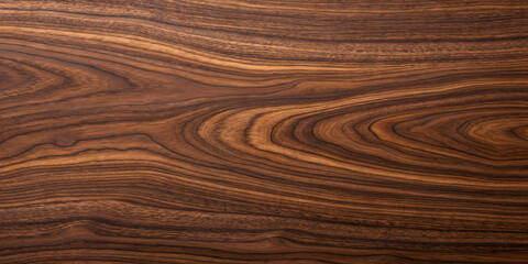 Fototapeta premium Black walnut wood texture from two boards oil finished