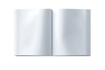 Fototapeta premium Vertical blank book cover in elegant layout