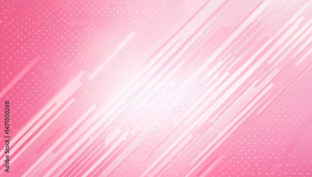 Poster abstract pink background with diagonal lines and subtle texture