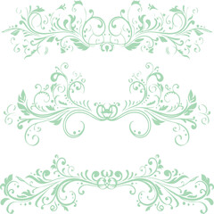 Beautiful flower art and mandala vector design