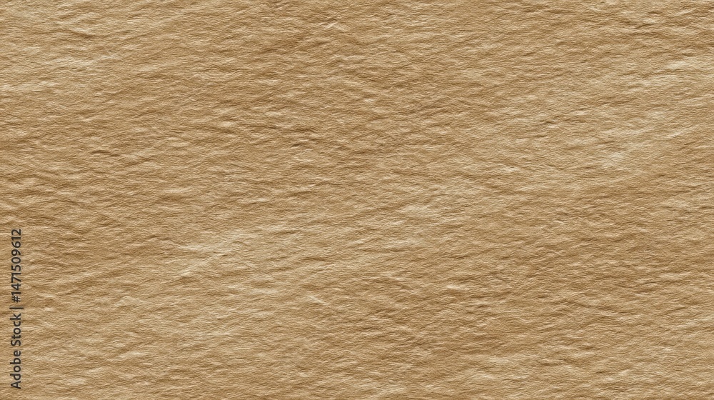 Leinwandbilder High-resolution image of a textured, light brown surface resembling crumpled paper or stone, ideal for backgrounds or design elements. : Generative AI