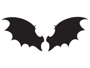 DRAGON WINGS SILHOUETTE WHITE BACKGROUND