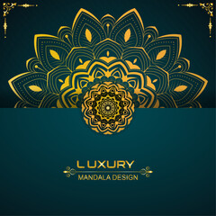 Intricate Glowing Floral Mandala Pattern &ndash; Vector Illustration for Tattoo, Wall Hanging, Fabric Design, Printable Poster, Greeting, Mug, Card, Digital Art, Ornament