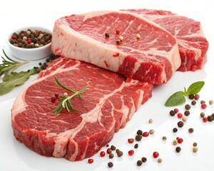 Obraz premium raw beef steak