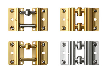 Classic Iron Hinges Design for Hardware Projects