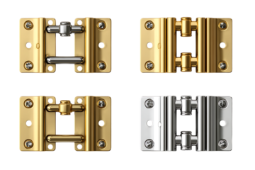 Classic Iron Hinges Design for Hardware Projects