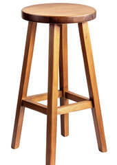 Simple Wooden Bar Stool
