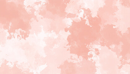 Fototapeta premium Soft pastel background featuring blend of dusty red, brown, rose, pink, and peach hues, creating gentle and calming watercolor effect. Perfect for various design projects