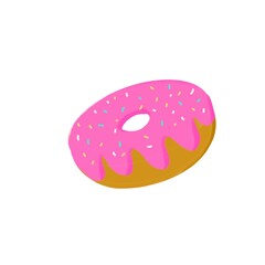 Donuts with topping and various flavours
