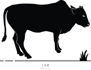 Cow silhouette