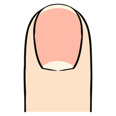 手書き_爪_ベクター素材_004