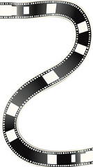 Fototapeta premium Film Strip, Winding Path