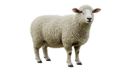 Fototapeta premium Merino Sheep in Rolling Pastures