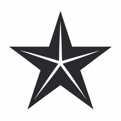 Obraz premium 3d silver star