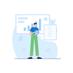 business man in office