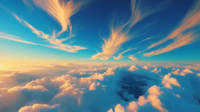 Overhead perspective