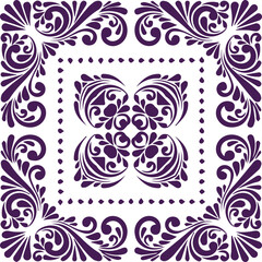 Beautiful flower art and mandala vector design