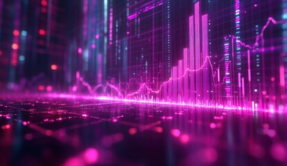 Digital data analytics with rising graph