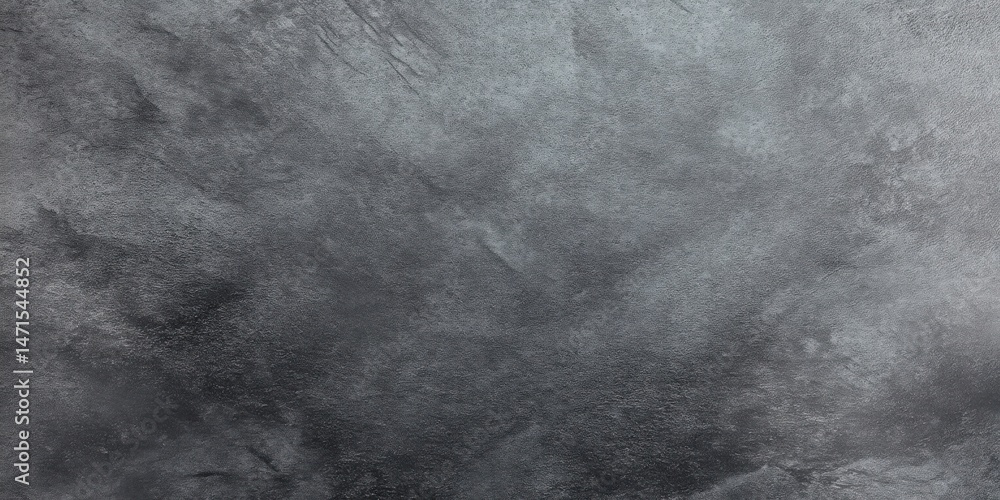 Poster Dark gray textured background, resembling distressed concrete or metallic surface with subtle light variations and a rough, uneven pattern ideal for design projects. : Generative AI