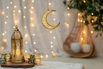 Sleek and stylish Eid ul Azha setup with modern design elements

