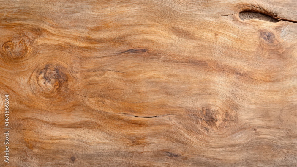 Poster rustic brown wooden surface texture with deep grain patterns