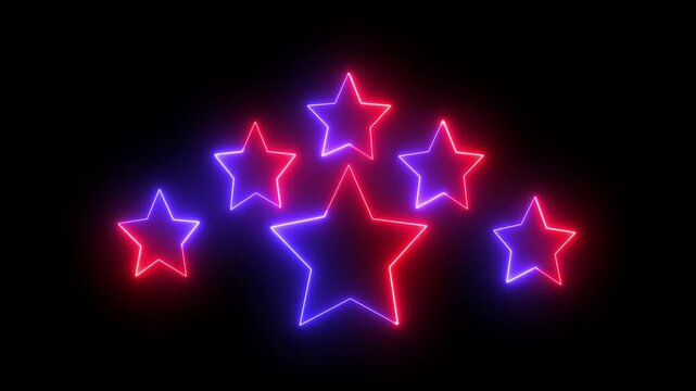 firework, ribbon, july, explosion, fireworks, Ster discovers a washing machine A dynamic star shape VJ loop with rhythmic neon disco strobes