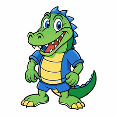 cartoon, animal, turtle, illustration, vector, crocodile, reptile, character, dragon, cute, smile, fun, happy, green, tortoise, funny, drawing, art, comic, alligator, mascot, animals, snake, humor, ch
