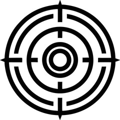 target with bullet holes