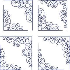 Beautiful flower art and mandala vector design