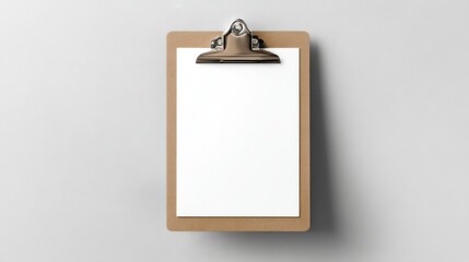 blank white tag on a wooden door : Generative AI