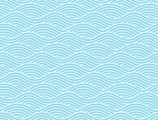 Abstract background with seamless wave pattern