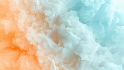 Soft Pastel Clouds Abstract Background Texture