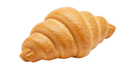 Isolated Fresh Croissant