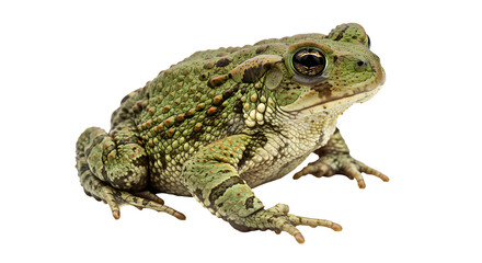 Fototapeta premium Western Toad Sitting in Rocky Habitat