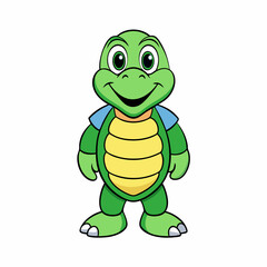 funny turtle cartoon