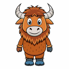 cartoon, animal, illustration, vector, cow, cute, mammal, bull, dog, art, reindeer, christmas, brown, lion, pet, farm, funny, comic, animals, character, fun, nature, drawing, humor, cattle