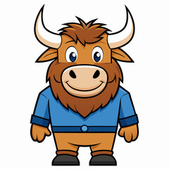 funny cow cartoon