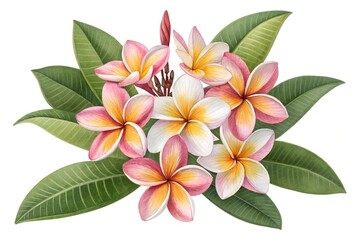 Fototapeta premium flower on white background vector t shirt design