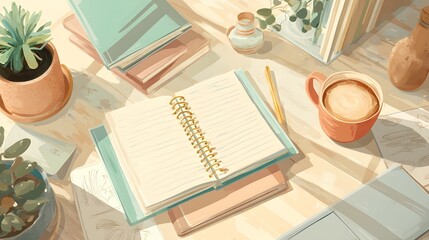 Cozy home office lifestyle vlog intro featuring warm decor, ergonomic setup, and inspiring productivity environment