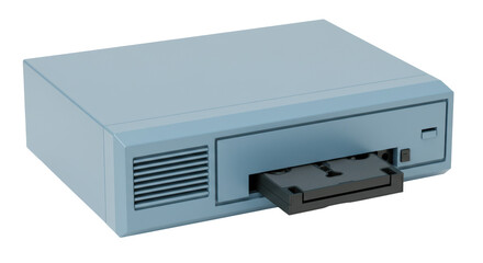 Isolated VHS Player