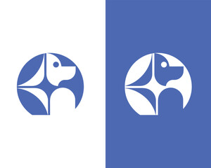 Abstract Dog Logo Design | Pet & Animal Icon, Modern Animal Logo | Circular Dog Design, Friendly Dog Business Logo, Our Logo: Representing Care and Pet Wellness, new logo