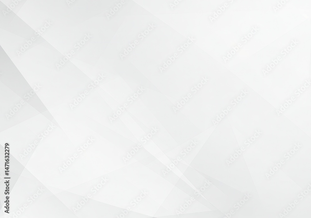 Poster subtle white abstract background with soft light and shadow creating a minimalist design