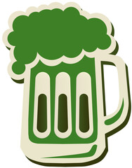 biere chope verre alcool dessin