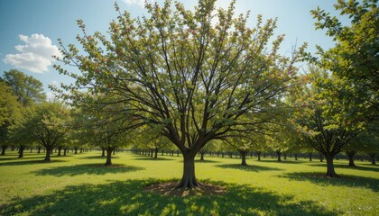 Fototapeta premium trees in the park
