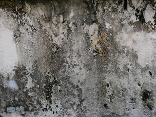 The rough texture of concrete wall, Gray with black with brown and white abstract background