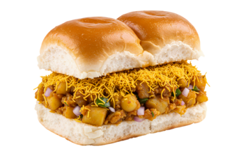 Delicious Pav Bhaji Recipe A StepbyStep Guide isolated on white background