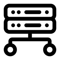 network server icon for illustration